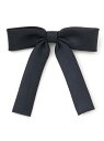 pom ponette junior *ソリッドリボンブローチ ナルミヤオンライン アクセサリー・腕時計 ブローチ・コサージュ・バッジ ブルー ネイビー【送料無...