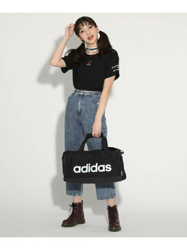 【SALE/20%OFF】PINK-latte 【adidas/アディダス】 スポーツバッグ(S) ピンク ラテ バッグ ボストンバッグ ブラック【RBA_E】