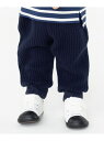 【SALE/50%OFF】SHIPS KIDS SHIPS KIDS:80~90cm / ストライプ キルト パンツ シップス パンツ その他のパンツ ネイビー ホワイト【RBA_E】(4)