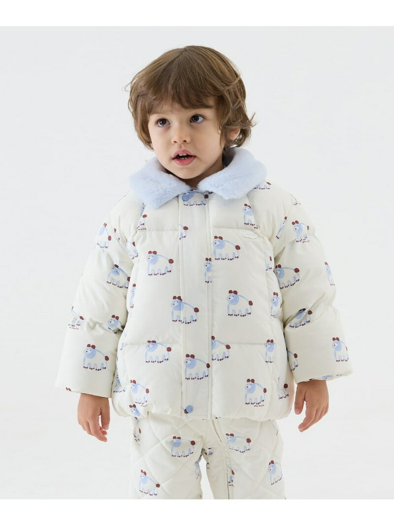 moimoln 【ReRe】シャーベットパデットフェザーコート モイモルン ジャケット・アウター その他のジャ..