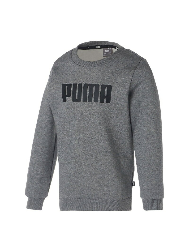 【SALE／54%OFF】PUMA キッズ ボーイズ ESS プーマ クルー スウェット 116-164cm プーマ トップス スウェット・トレーナー【RBA_E】