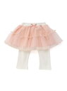 SLAP SLIP BABY ドット柄チュールスカッツベビー(70~80cm) ベベ オンライン ストア マタニティウェア・ベビー用品 ベビーボトムス ホワイト