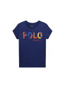 【SALE／30%OFF】POLO RALPH LAUREN (ガールズ 4才~6才)ロゴ コットン ジャージー Tシャツ ラルフローレン トップス カットソー・Tシャツ ネイビー【RBA_E】【送料無料】