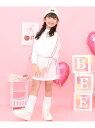 子供服 Bee セットアップ トップス スカート リボン 子供服 キッズ 女の子 Bee カンコクコドモフク ビー スカート ミニスカート ピンク ホワイト ブ...