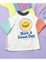 BREEZE WEB限定 ロゴモチーフバリエーションTシャツ エフオーオンラインストア トップス カットソー・Tシャツ ピンク ホワイト オレンジ グリーン ブ...