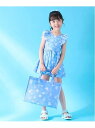 【SALE/60%OFF】mezzo piano 【SWIM】シェル柄スイムバッグ ナルミヤオンライン 水着・スイムグッズ その他の水着・スイムグッズ ブルー【...