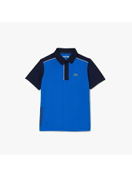 【SALE／50%OFF】LACOSTE KIDSウルトラドライ鹿の子地ポロシャツ ラコステ トップス ポロシャツ ネイビー【RBA_E】【送料無料】