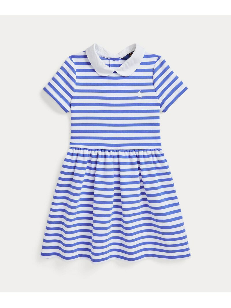 POLO RALPH LAUREN (ガールズ 2才~6才)ストライプド ストレッチ ポンチ ドレス ラルフローレン ワンピース・ドレス ワンピース【送料無料】のサムネイル