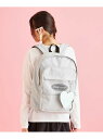 【SALE/30%OFF】PINK-latte 【容量約25L】ポーチ付きリュック ピンク ラテ バッグ リュック・バックパック グレー ブラック ベージュ【R...