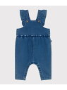 【SALE/40%OFF】PETIT BATEAU サロペット プチバトー オールインワン・オーバーオール オーバーオール・サロペット ブルー【RBA_E】【送...