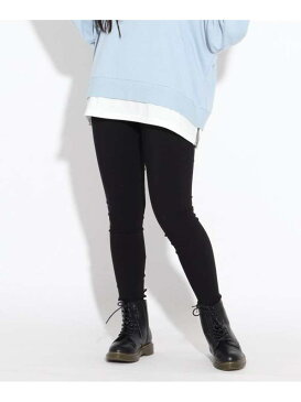 【SALE/50%OFF】PINK-latte 裏起毛レギパン ピンク ラテ ファッショングッズ タイツ/レギンス ブラック【RBA_E】