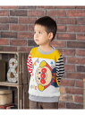 【SALE/50%OFF】ANPANMAN KIDS COLLECTION APKC/(K)袖ボーダー切替トレーナー アンパンマンキッズコレクション トップス ...