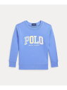 POLO RALPH LAUREN (ボーイズ 2才~7才)ロゴ フレンチ テリー スウェットシャツ ラルフローレン トップス スウェット・トレーナー ブルー【...