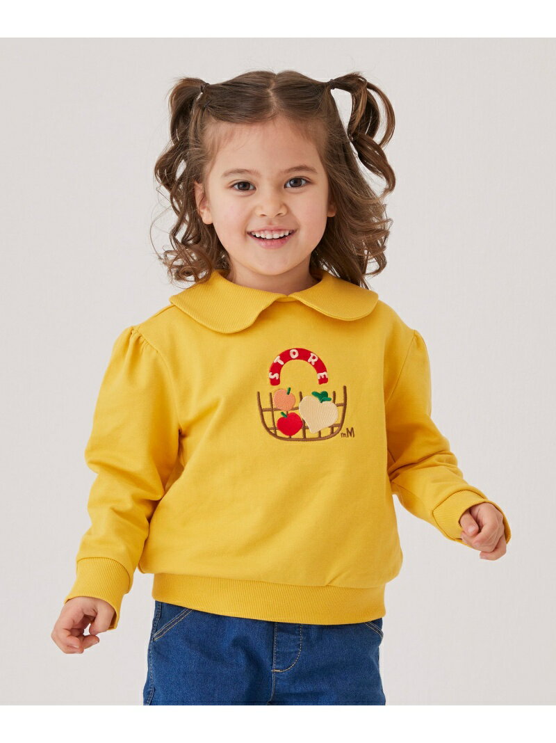 楽天Rakuten Fashion Kids【SALE／40％OFF】moimoln モイモルン/フルーツマーケットスウェット モイモルン トップス スウェット・トレーナー イエロー【RBA_E】