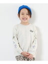 devirock デビラボ BOXシルエット プリント トレーナー トップス パーカー トレーナー デビロック トップス スウェット・トレーナー グレー パープ...