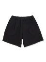 BeBe ダブルクロスタックショートパンツ(110~130cm) ベベ オンライン ストア パンツ キュロット ブラック ベージュ【送料無料】