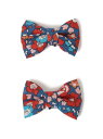 SHIPS KIDS Luciole et petit pois:リバティ リボン ミニ ヘアクリップ セット シップス ヘアアクセサリー バレッタ・ヘアクリッ...