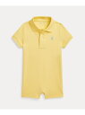 POLO RALPH LAUREN (ベビー)ソフト コットン ポロ ショートオール ラルフローレン オールインワン・オーバーオール オーバーオール・サロペット...