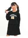 【SALE/65%OFF】子供服 Bee セットアップ ロゴ ゴム トップス スカート 子供服 キッズ 女の子 Bee カンコクコドモフク ビー スカート ミニ...