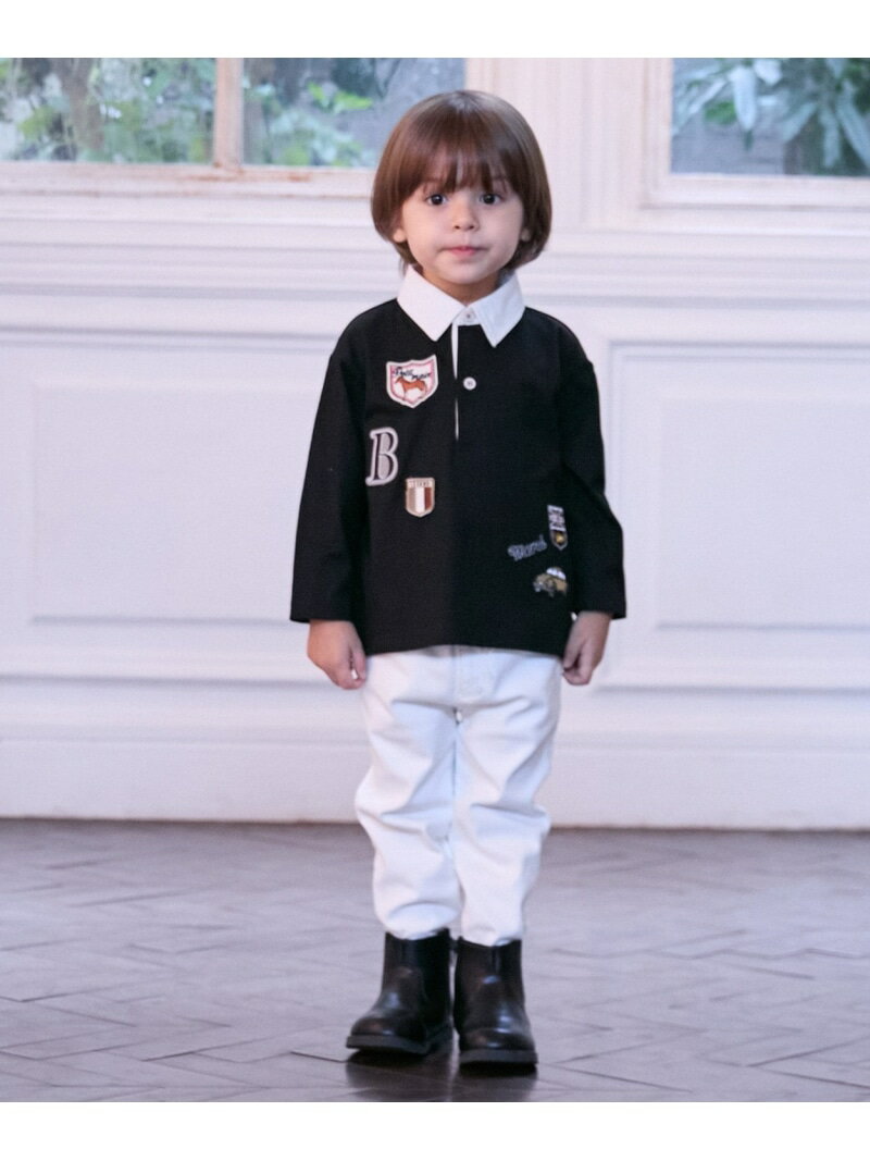 【SALE／20%OFF】petit main 【Lee】ストレートパンツ ナルミヤオンライン パンツ その他のパンツ グレ..