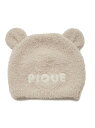 gelato pique 【ONLINE限定カラーあり】【BABY】パウダーベアキャップ ジェラートピケ マタニティウェア・ベビー用品 ベビー帽子 ホワイト ピ...