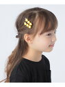 SHIPS KIDS Milk*Soda:デイジー トリオ ヘアクリップ シップス ヘアアクセサリー バレッタ・ヘアクリップ・ヘアピン イエロー ピンク グリーン パープル