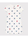 PETIT BATEAU 半袖ナイトドレス プチバトー インナー・ルームウェア パジャマ【送料無料】