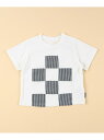 【SALE/20%OFF】COMME CA ISM ギンガムチェック使い パッチワーク半袖Tシャツ(ベビーサイズ) コムサイズム マタニティウェア・ベビー用品 ...