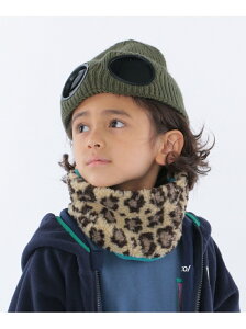 SHIPS KIDS 【SHIPS KIDS別注】THE PARK SHOP:NECK WARMER シップス ファッショングッズ マフラー/スヌード レッド シルバー ブラック【先行予約】*【送料無料】