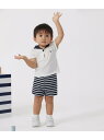 PETIT BATEAU ベビー2点セット プチバトー トップス カットソー・Tシャツ ホワイト【送料無料】(4)