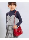 BeBe レザー調リボンフラップベルト付きショルダーバッグ ベベ オンライン ストア バッグ ショルダーバッグ ワインレッド グレー【送料無料】