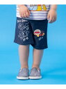 ANPANMAN KIDS COLLECTION ANPANMAN KIDS COLLECTION/(K)ヒーロー柄デニムニットパンツ アンパンマンキッズコレク...