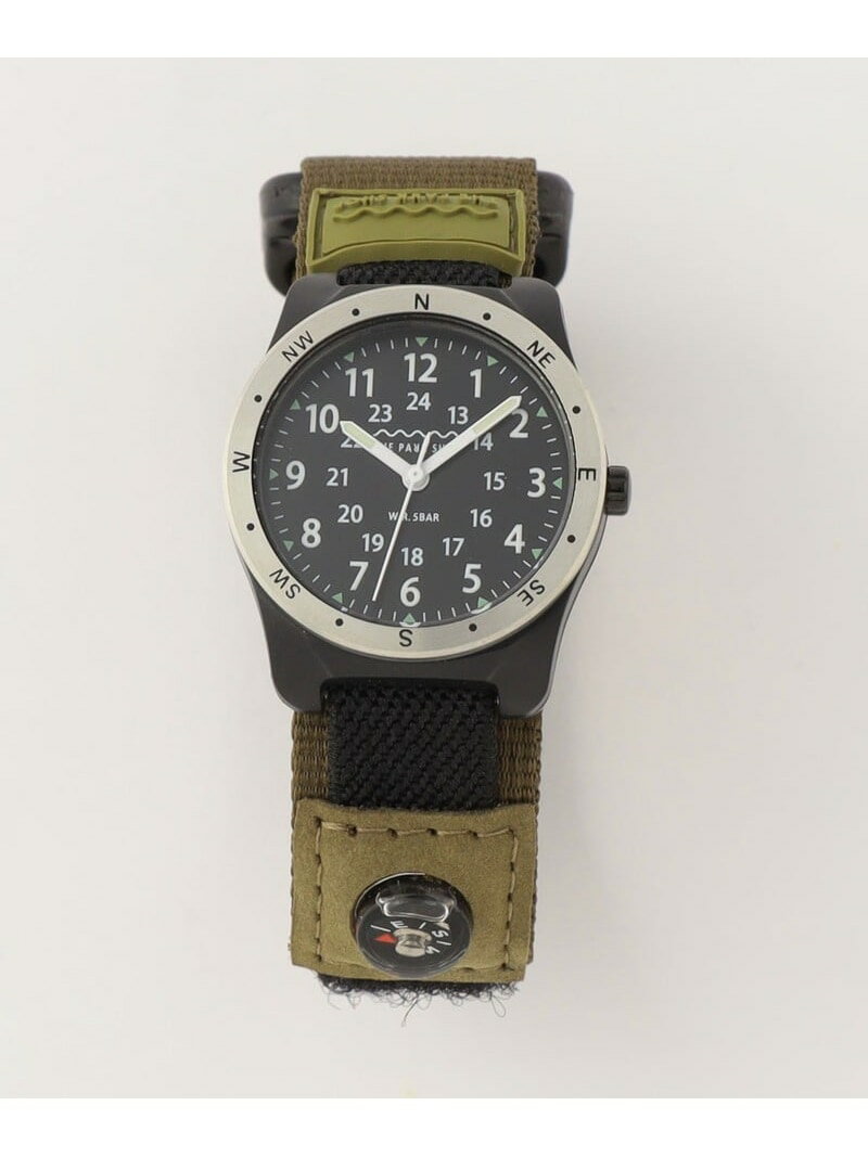 UNITED ARROWS green label relaxing ＜THE PARK SHOP＞WATERBOY WATCH / 腕時計 ユナイテッドアローズ グリーンレーベルリラクシング アクセサリー・腕時計 腕時計 カーキ ブラック【送料無料…