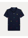 POLO RALPH LAUREN (ボーイズ 2才~7才)Polo ポニー コットン メッシュ ポロシャツ ラルフローレン トップス ポロシャツ ネイビー【送...