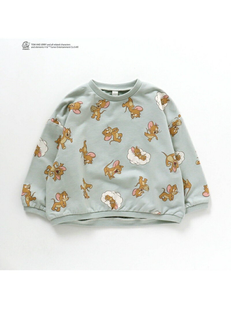 Store キッズ インナー ナイトウェア エフオーオンラインストア apres les cours apres les cours NET別注トムとジェリー 2柄パジャマ 10分丈 エフオーオンラインストア インナー ナイトウェア ルームウェア はおり ベージュ グリーン