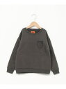【SALE/30%OFF】KRIFF MAYER (K)アタタカ ワッペン クルー スウェット クリフメイヤー トップス スウェット・トレーナー グレー グリー...