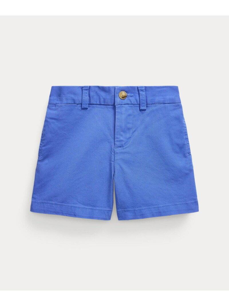 POLO RALPH LAUREN (ベビー)フレックス アブレージョン ツイル ショートパンツ ラルフローレン マタニティウェア・ベビー用品 その他のベビーグッズ ブルー【送料無料】