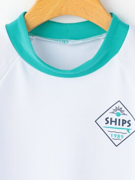 【SALE／30%OFF】SHIPS KIDS SHIPS KIDS:ラッシュガード(100~130cm) シップス スポーツ/水着 水着 ホワイト【RBA_E】【送料無料】