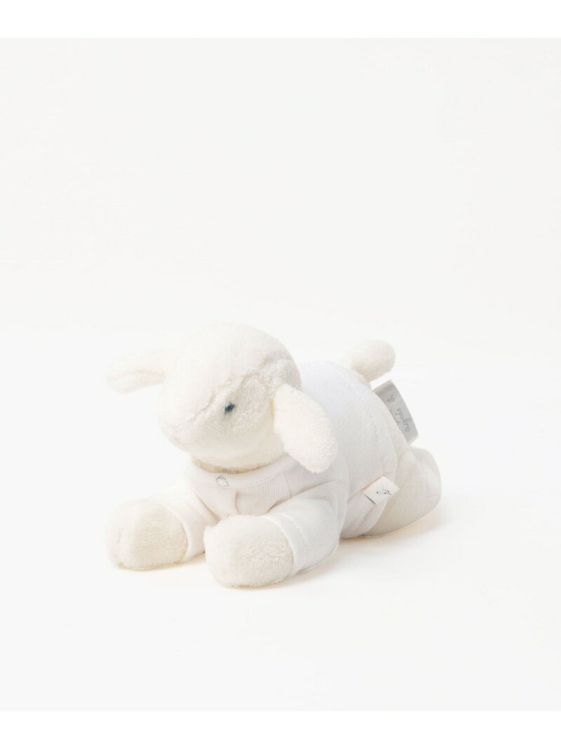 agnes b. ENFANT M001 L DOUDOU ベビー ひつじぬいぐるみ アニエスベー マタニティウェア・ベビー用品 その他のベビーグッズ ホワイト【送料無料】