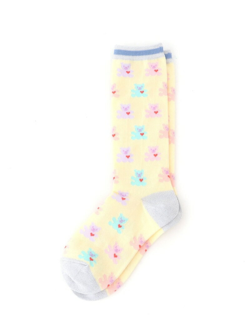 fafa (K)TROLLI LOLLI_SOCKS フェフェ 靴下・レッグウェア 靴下 イエロー