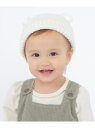 【SALE/40%OFF】SHIPS KIDS SHIPS KIDS:くま耳 ベビー ニット ワッチ シップス マタニティウェア・ベビー用品 ベビー帽子 ホワイ...
