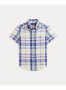 POLO RALPH LAUREN (ボーイズ 2才~7才)コットン マドラス ショートスリーブ シャツ ラルフローレン トップス シャツ・ブラウス【送料無料】