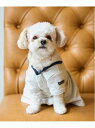 【SALE/20%OFF】petit main 【DOG】セーラー衿ワンピ ナルミヤオンライン ペット用品 ペットウェア・ペット服 ホワイト ネイビー【RBA_...