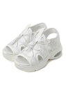 【SALE/30%OFF】PINK-latte エアー入りサンダル ピンク ラテ シューズ・靴 サンダル ブラック ホワイト【RBA_E】