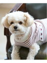 【SALE/20%OFF】petit main 【DOG】ハートリブニットタンク ナルミヤオンライン ペット用品 ペットウェア・ペット服 ホワイト ベージュ【R...