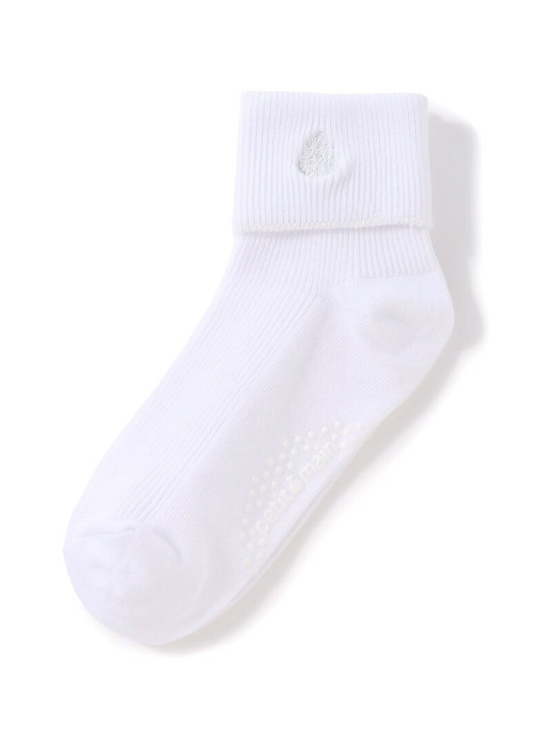 【SALE／50%OFF】petit main 刺繍二つ折りソックス ナルミヤオンライン 靴下・レッグウェア 靴下 ホワ..
