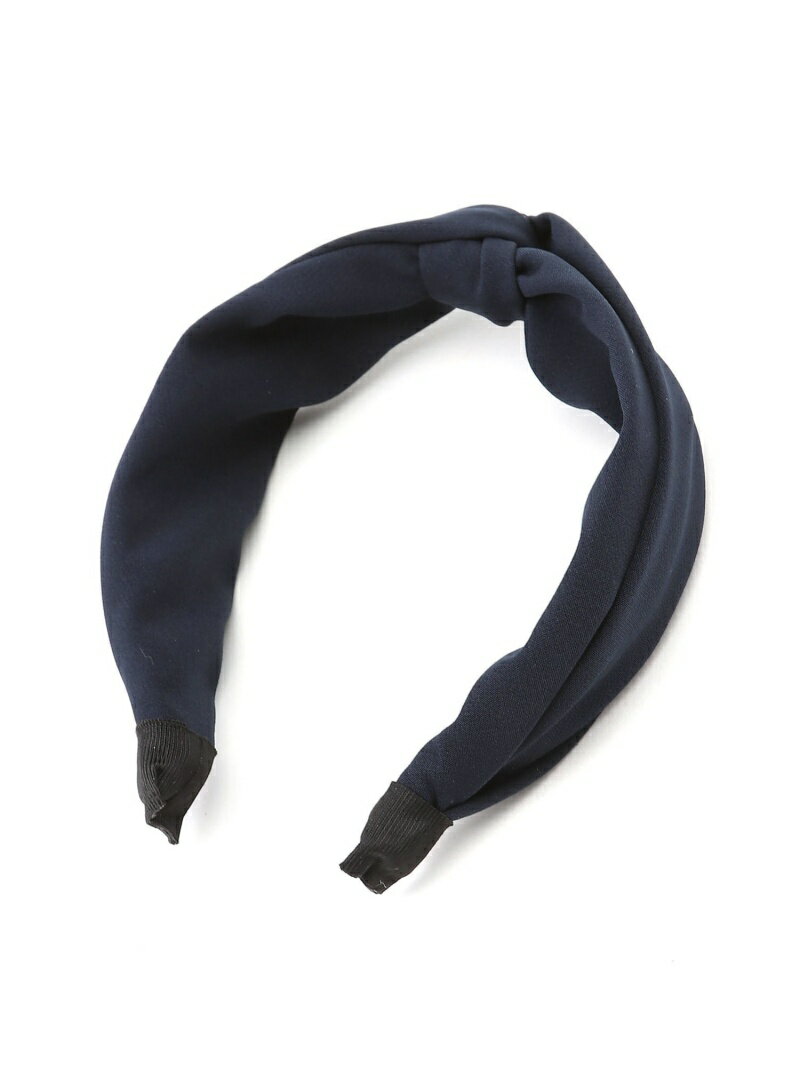 【SALE／20%OFF】GLOBAL WORK (K)ネジリカチューシャ グローバルワーク ヘアアクセサリー カチューシャ・ヘアバンド ブラウン ネイビー【RBA_E】のサムネイル