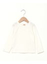 Souris 衿レースTシャツ スーリー トップス カットソー・Tシャツ ホワイト【送料無料】