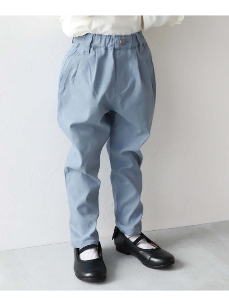 【SALE／9%OFF】devirock よくばりストレッチ ツイル タックパンツ ロングパンツ 長ズボン ボトムス デビロック パンツ その他のパンツ ブルー ベージュ グレー【RBA_E】のサムネイル