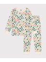 【SALE/30%OFF】PETIT BATEAU スウェット長袖パジャマ プチバトー インナー・ルームウェア パジャマ【RBA_E】【送料無料】